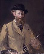 Edouard Manet, Selbstportrat mit Palette